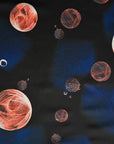 Black Print Techno Fabric 97111