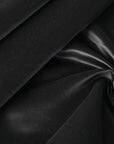 Black Satin Fabric 4509