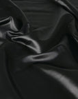 Black Satin Fabric 4517