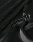 Black Satin Fabric 4519