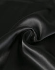 Black Satin Fabric 4519