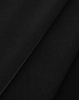 Black Satin Fabric 98786