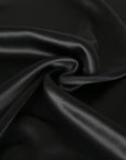 Black Satin Fabric 98786