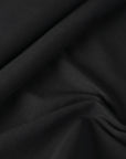 Black Stretchy Cotton Fabric 2238