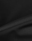 Black Stretchy Suiting Fabric 12045