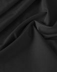 Black Stretchy Suiting Fabric 12045