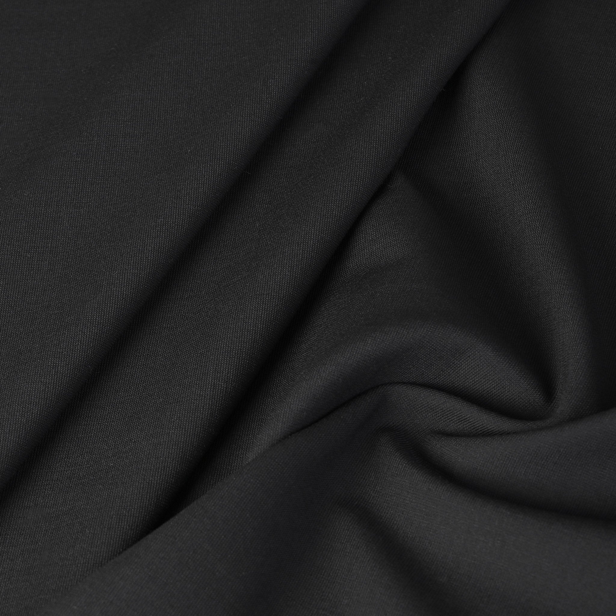 Black Stretchy Suiting Fabric 2233
