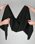 Black Stretchy Suiting Fabric 72970