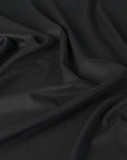 Black Stretchy Twill Fabric 11136