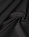 Black Stretchy Twill Fabric 11136