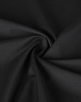 Black Suiting Fabric 11118