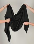 Black Suiting Fabric 11118