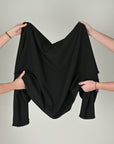 Black Suiting Fabric 11120