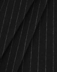 Black Suiting Flannel Fabric 93632
