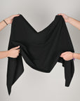 Black Techno Fabric 2844