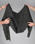 Black Tweed Fabric 3046