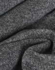 Black Tweed Woollen Fabric 97571