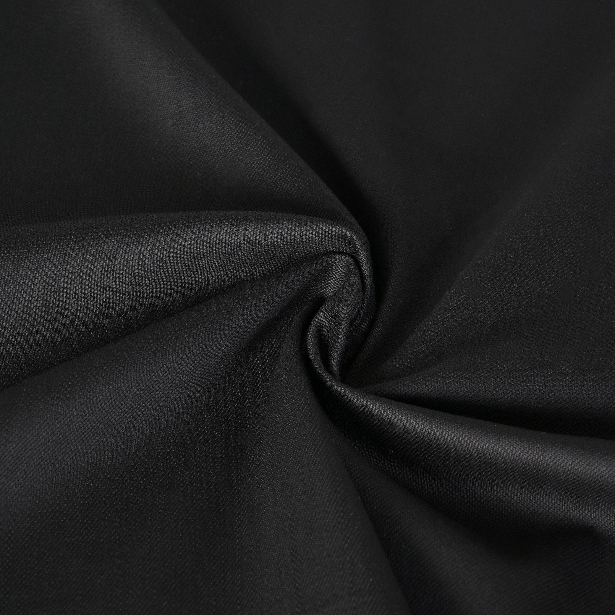 Black Twill Fabric 3574