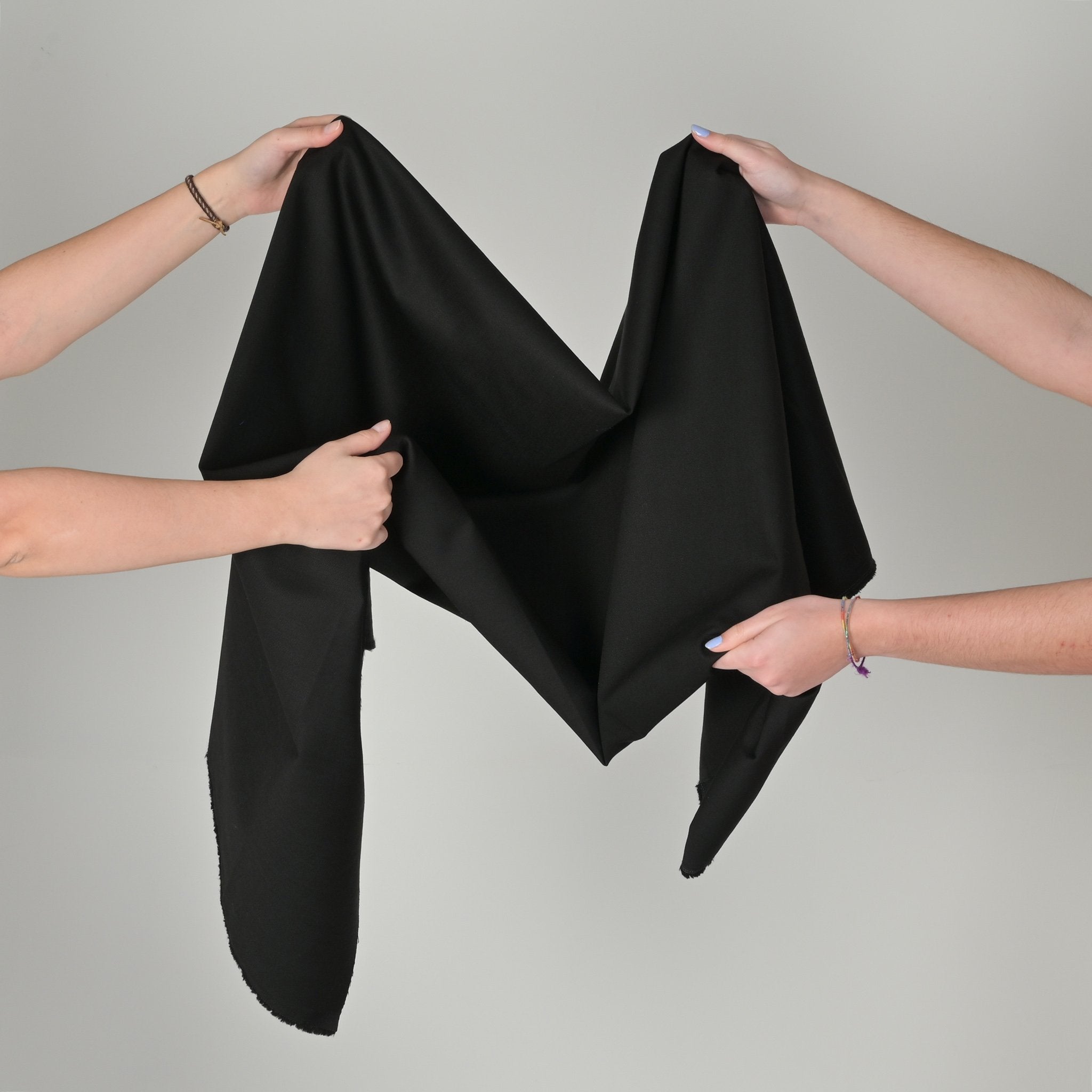 Black Twill Fabric 3574