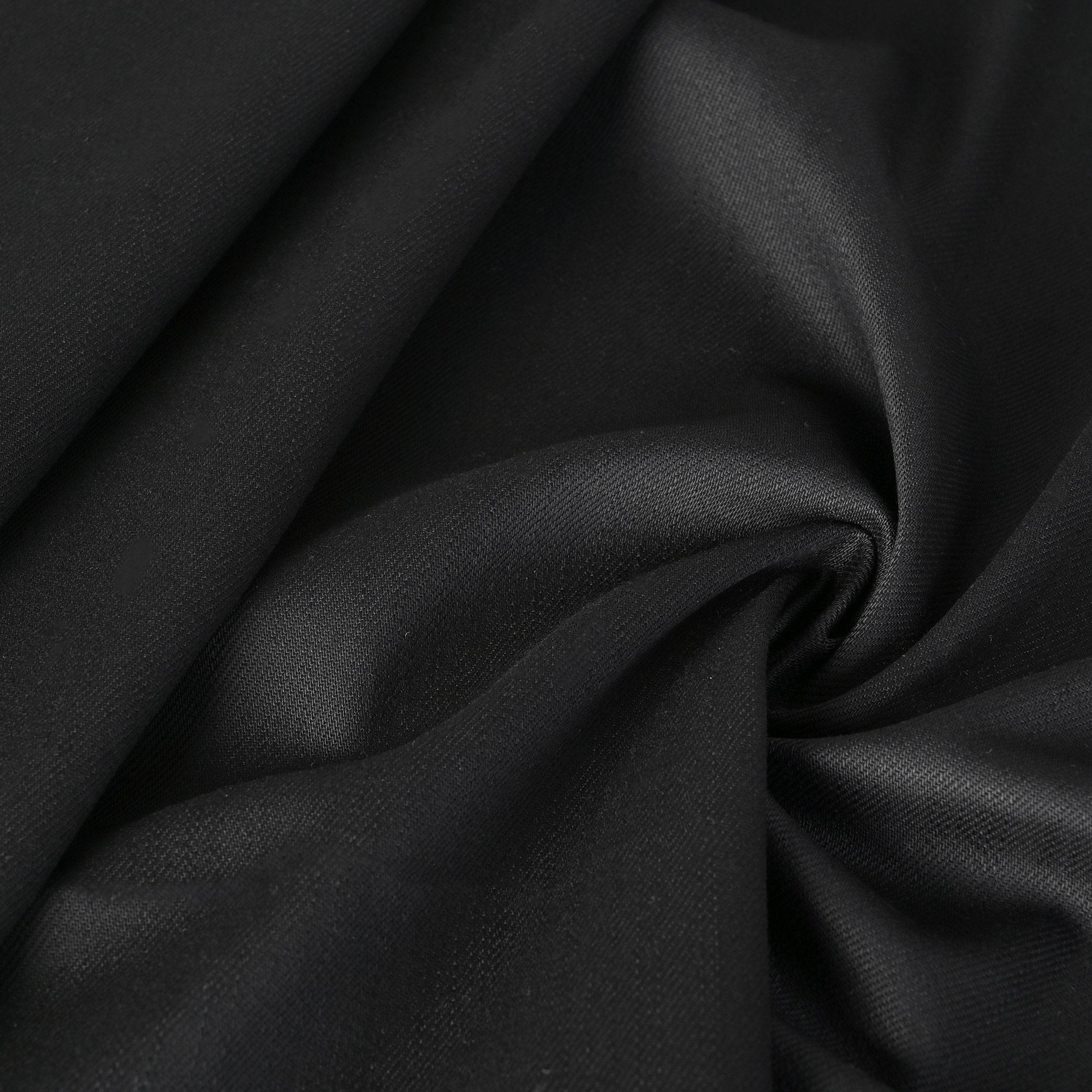 Black Twill Fabric 3574