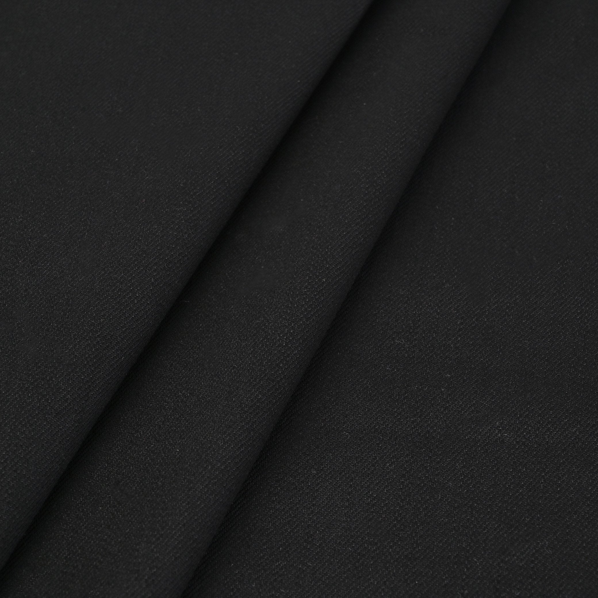 Black Twill Fabric 3574