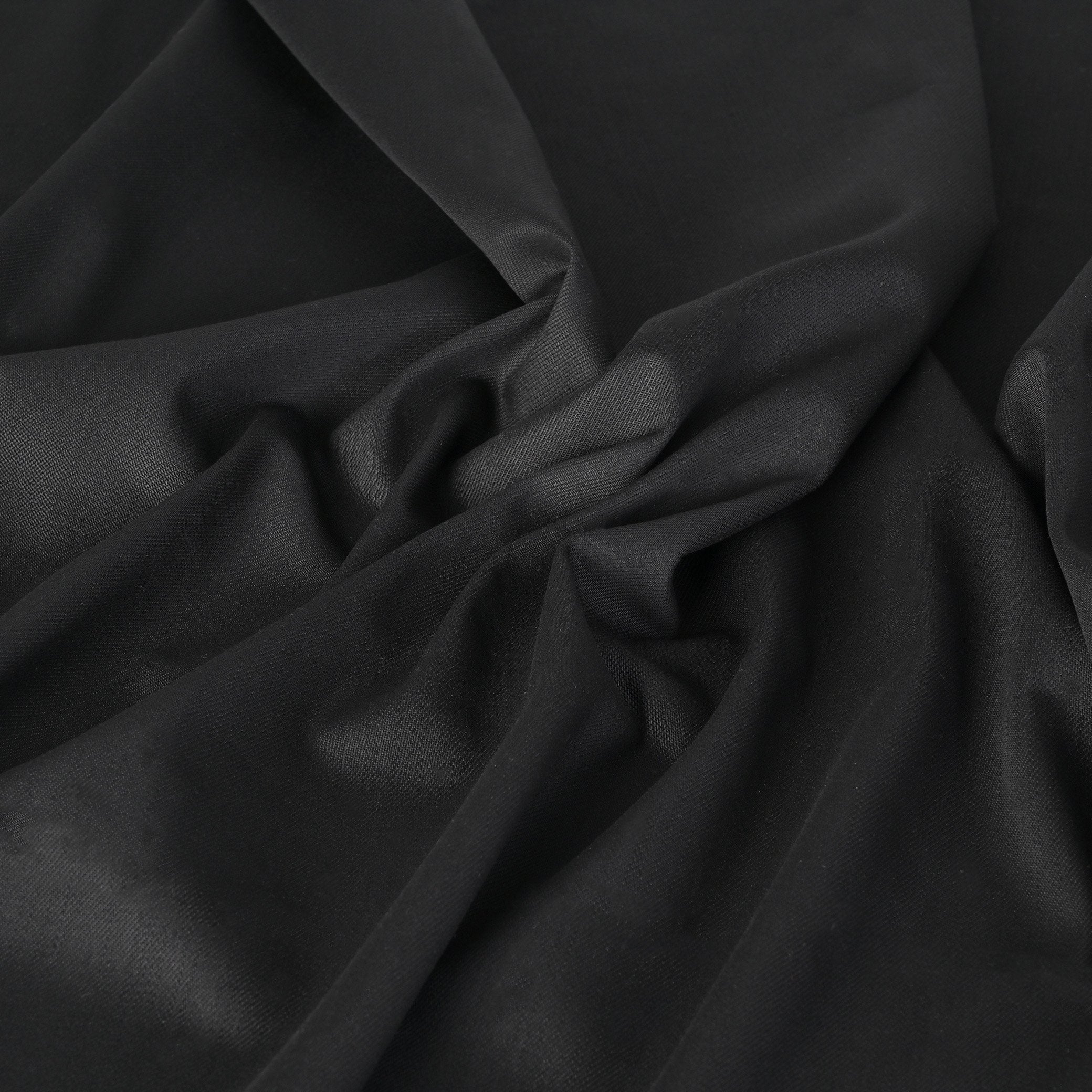 Black Twill Fabric 3574