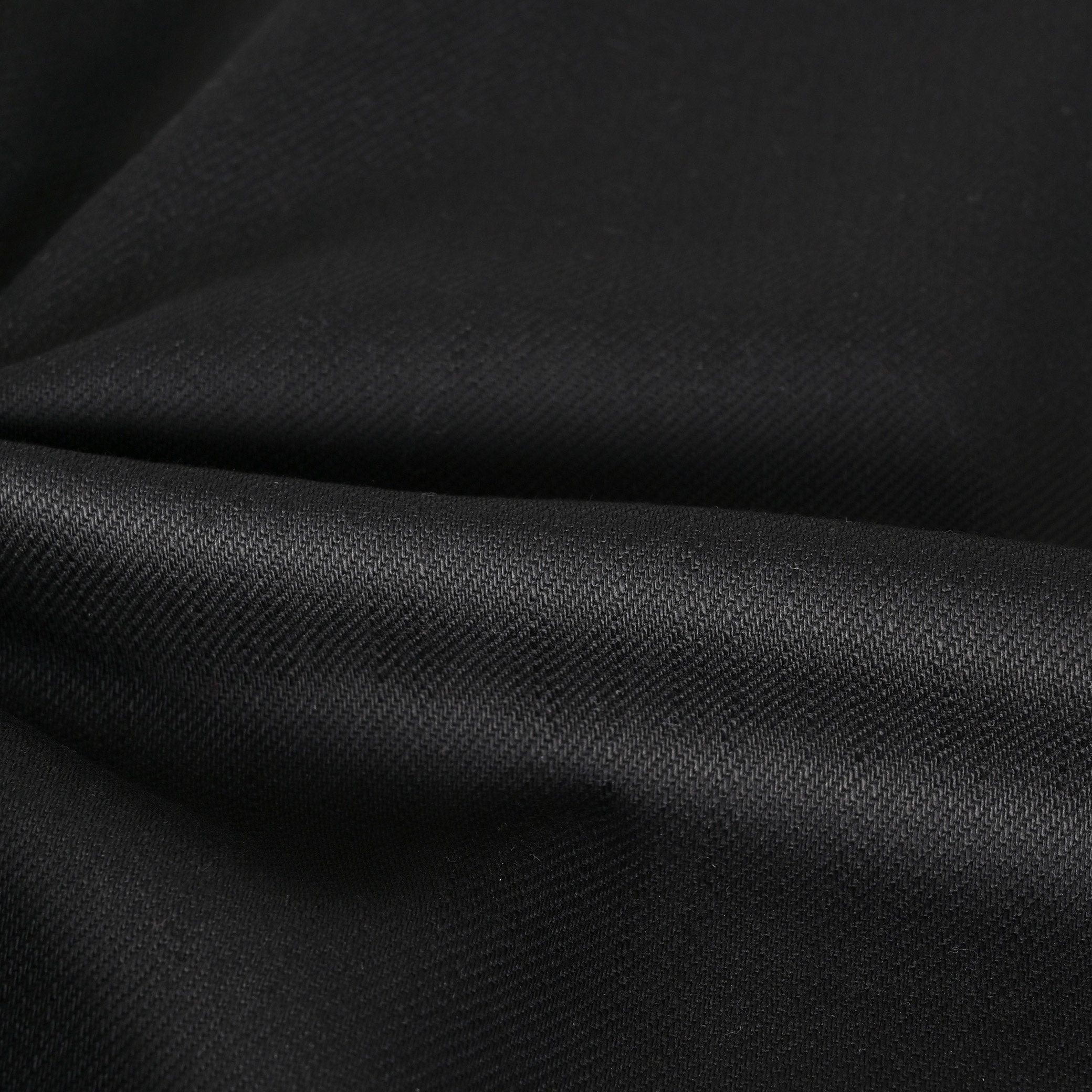 Black Twill Fabric 3574
