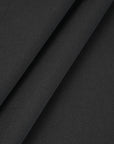Black Twill Suiting Fabric 3725