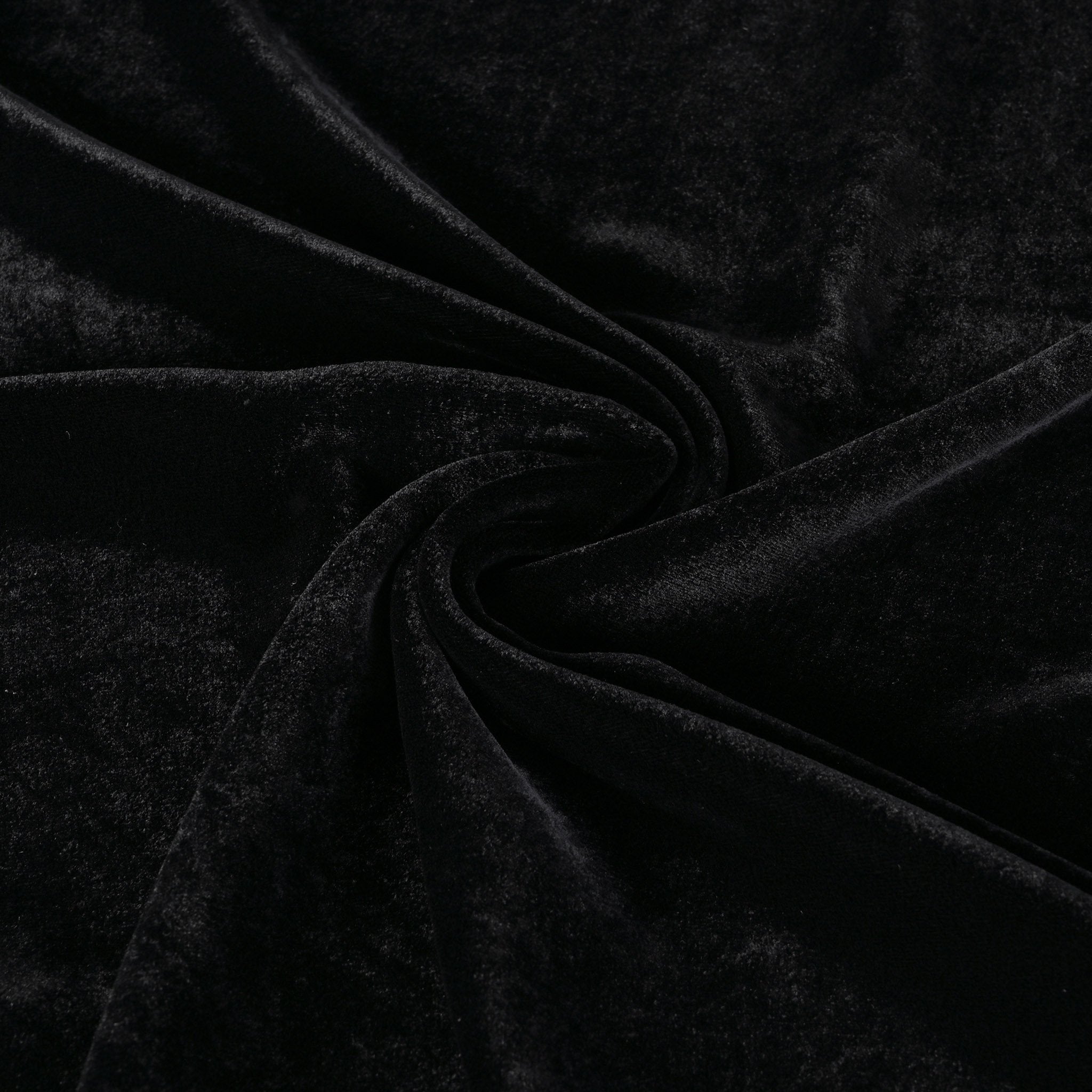 Black Velvet Fabric 4210