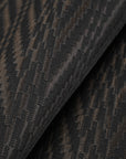 Black and Brown Jacquard Fabric 95341
