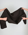 Black and Brown Jacquard Fabric 95341