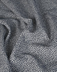 Black and Grey Jacquard Fabric 95197