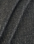Black and Grey Tweed Fabric 95344