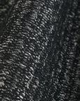 Black and Grey Tweed Fabric 95344