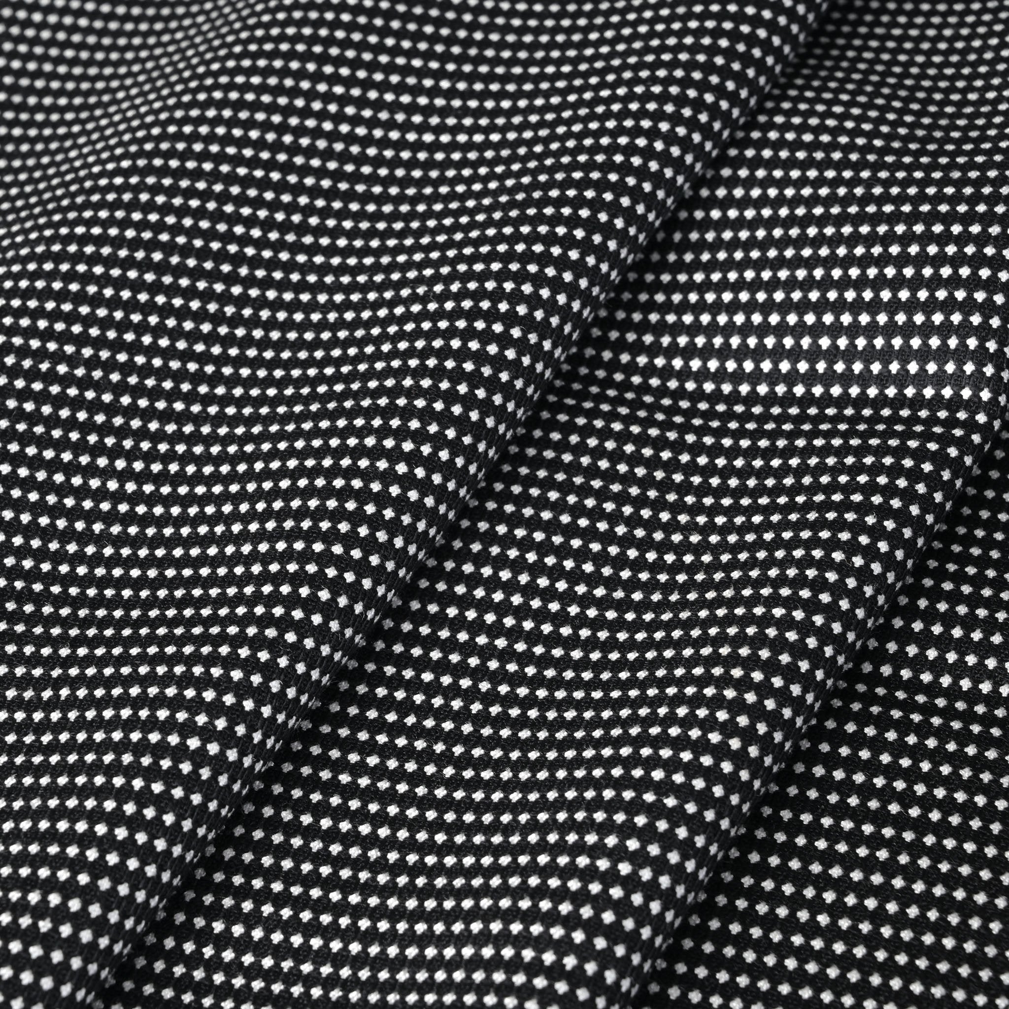 Black and White Suiting Fabric 99217