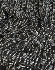 Black and White Tweed Fabric 2327