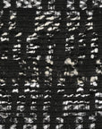 Black and White Tweed Fabric 2327