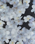 Blue Floral Double Faced Fabric 98884