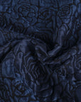 Blue Jacquard Fabric 1529