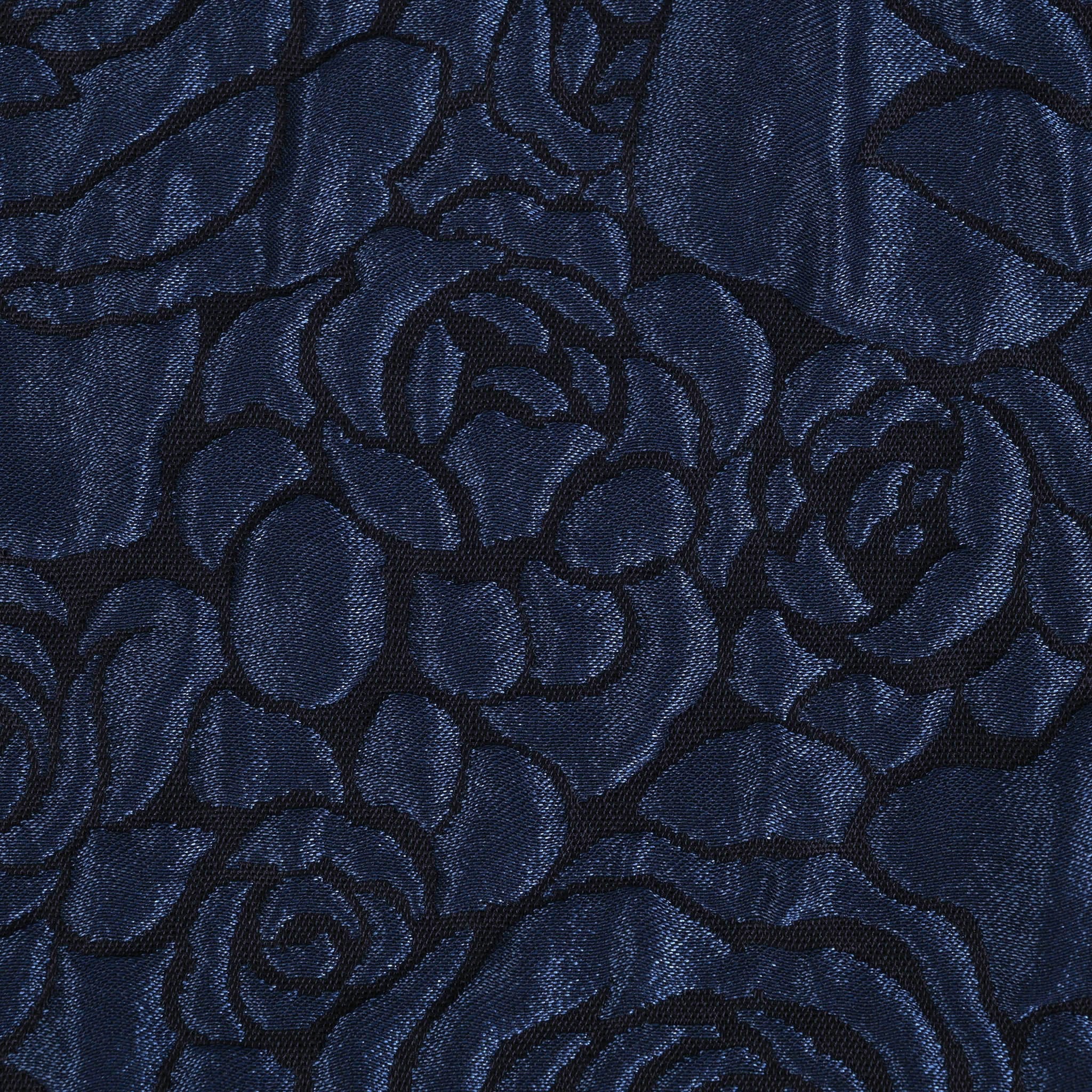 Blue Jacquard Fabric 1529