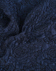 Blue Jacquard Fabric 1529