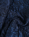 Blue Jacquard Fabric 1529