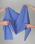 Blue Poplin Fabric 3060