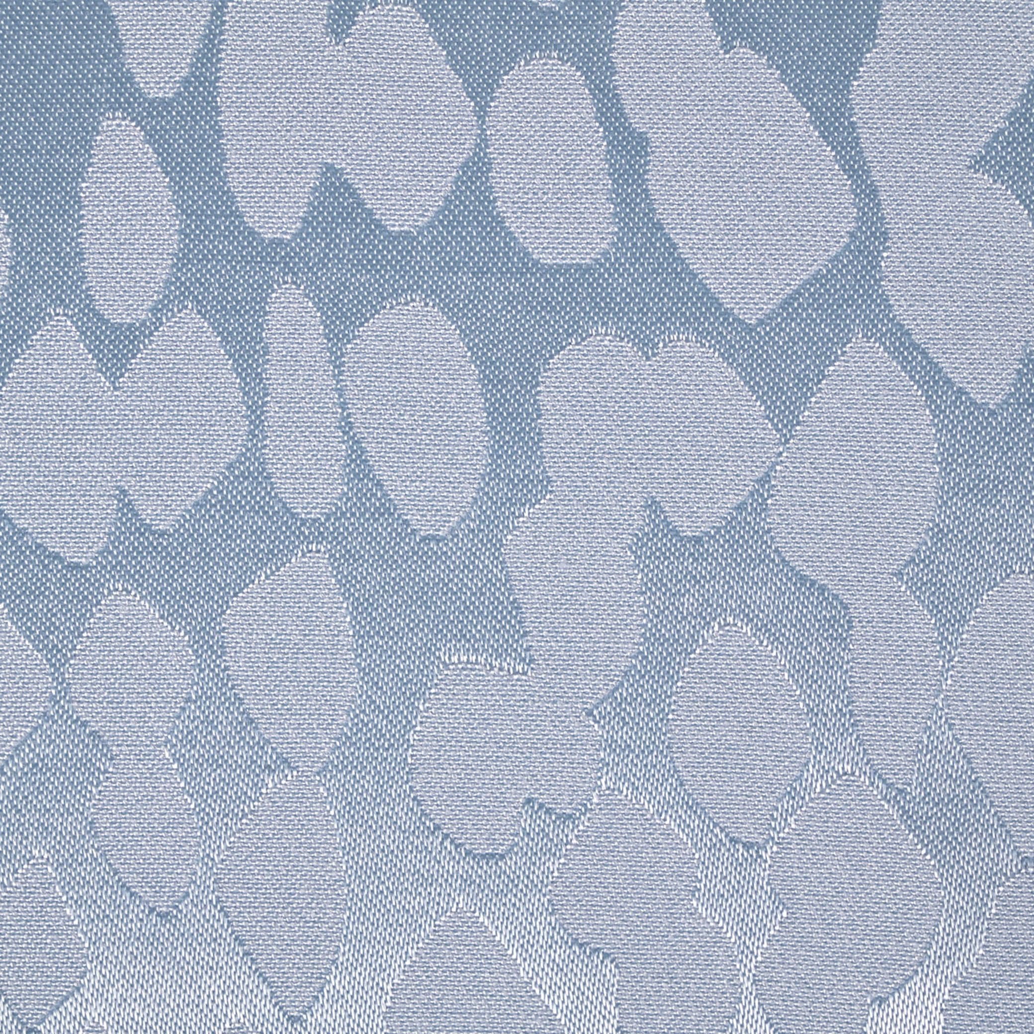 Blue Satin Fabric 8496
