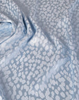Blue Satin Fabric 8496