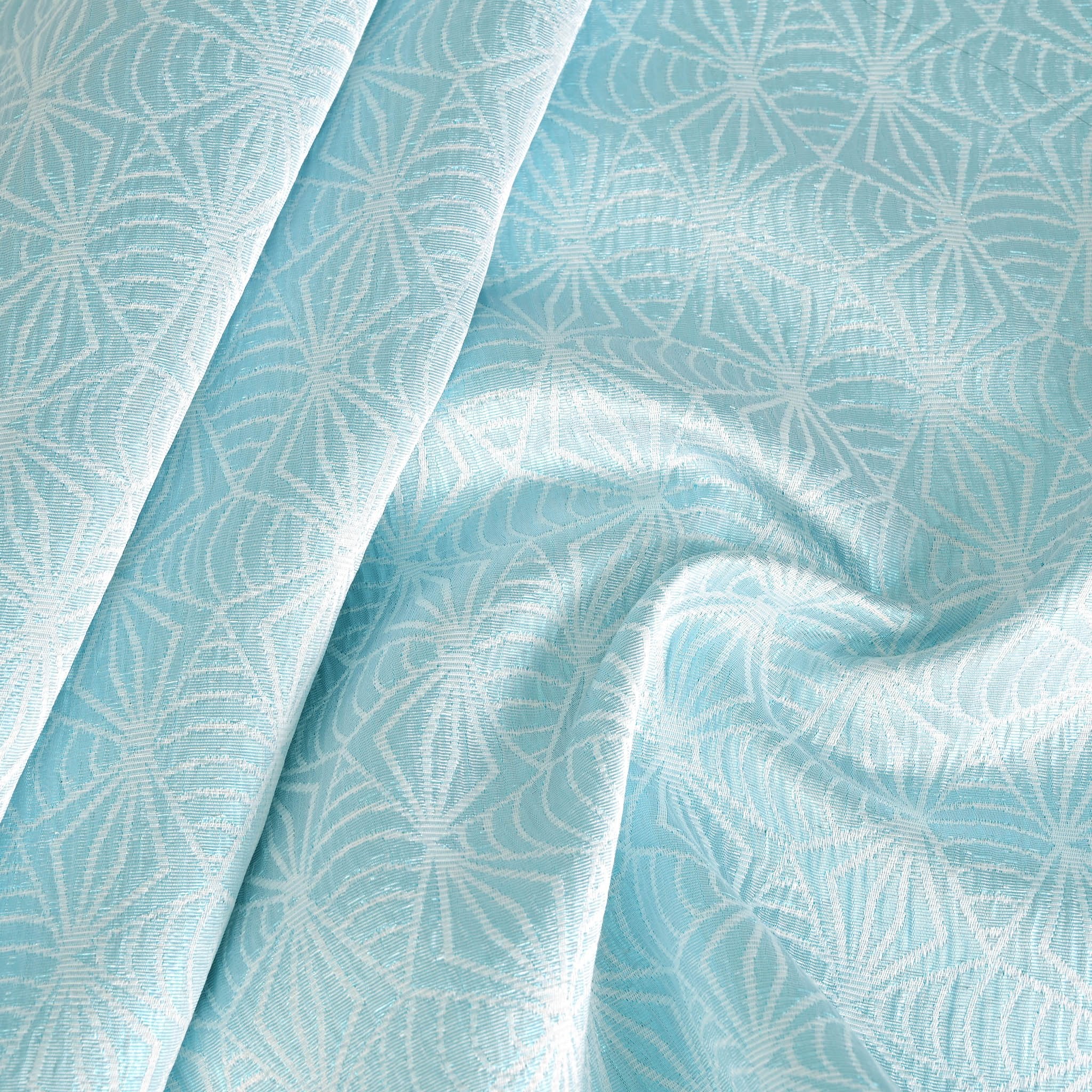 国内で当店のみ Nevstudio - Tailbone Pattern Jacquard Nomadika Dandy Diamant Mosaic in Stormy Blue