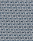 Blue Shiny Tweed Fabric 1199