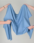 Blue Twill Coating Fabric 11112