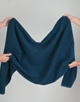 Blue Velvet Fabric 95285
