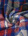 Blue and Red Coating Fabric 3197